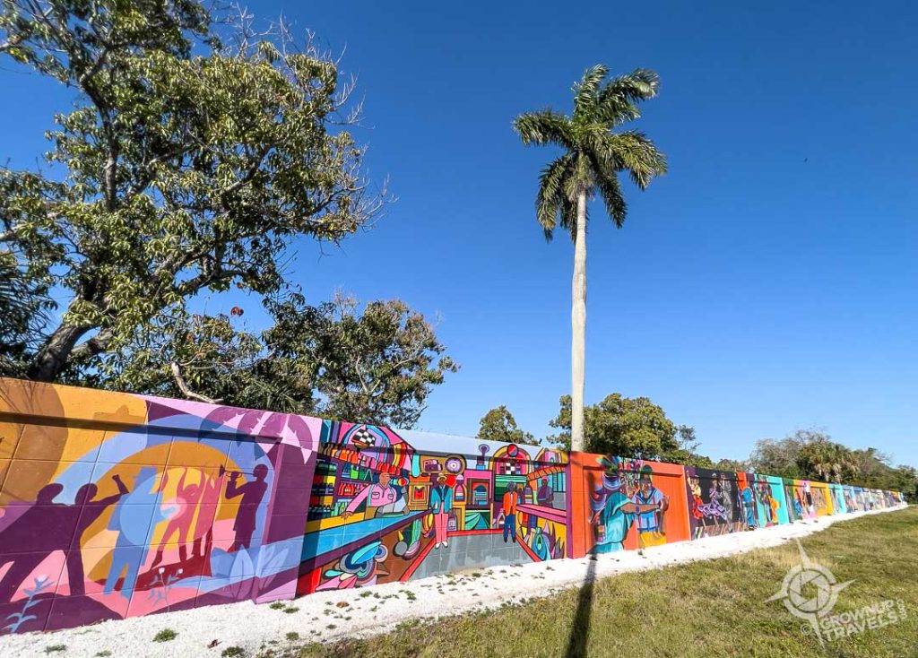 McCollum Hall mural Fort Myers