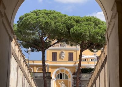 Museo Nazionale archway to exterior Rome