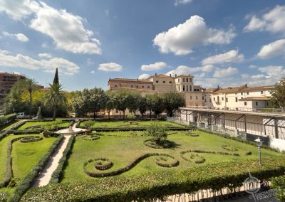 Museo Nazionale exterior garden Rome