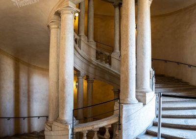 Museo Nazionale interior stairwell Rome