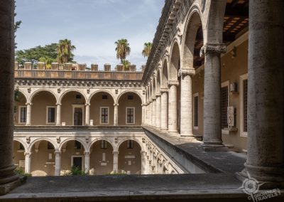 Pillared Courtyard second floor Palazzo Venezia Rome