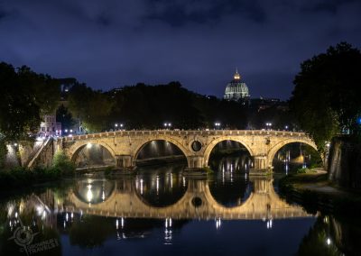 Ponte Sisto at night Rome