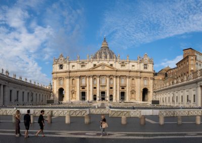 St. Peter's Square Vatican City panorama