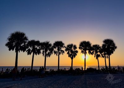 Sunset Times Square Downtown Fort Myers Beach
