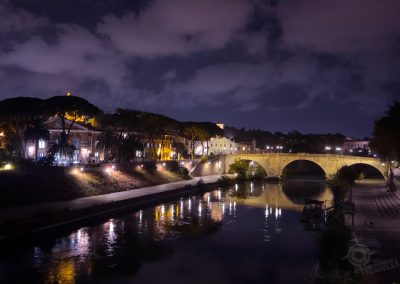 Tevere at night Rome
