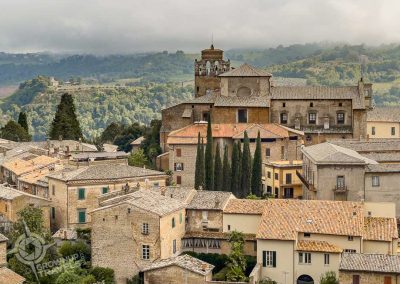 View of Orvieto from Torre el Moro