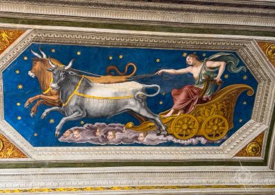 Villa Farnesina Galatea room ceiling panel detail