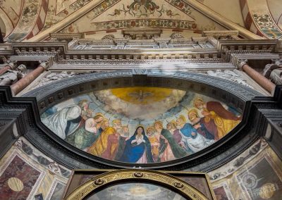 Basilica di Santa Anastasia Verona aspostles fresco