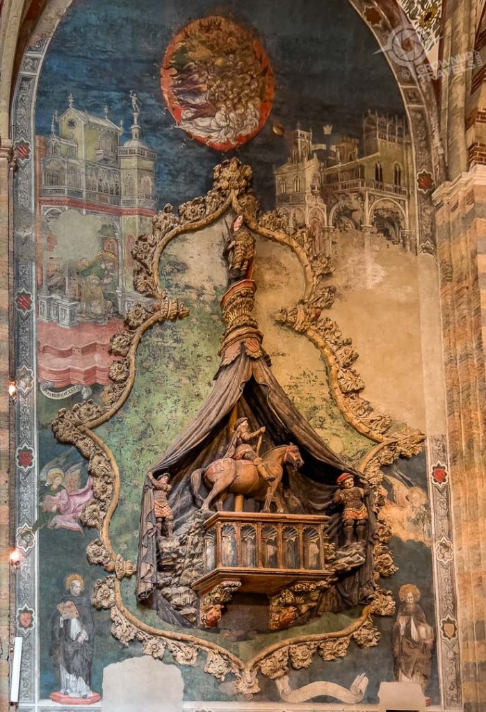 Basilica di Santa Anastasia Cortesia funeral monument Verona