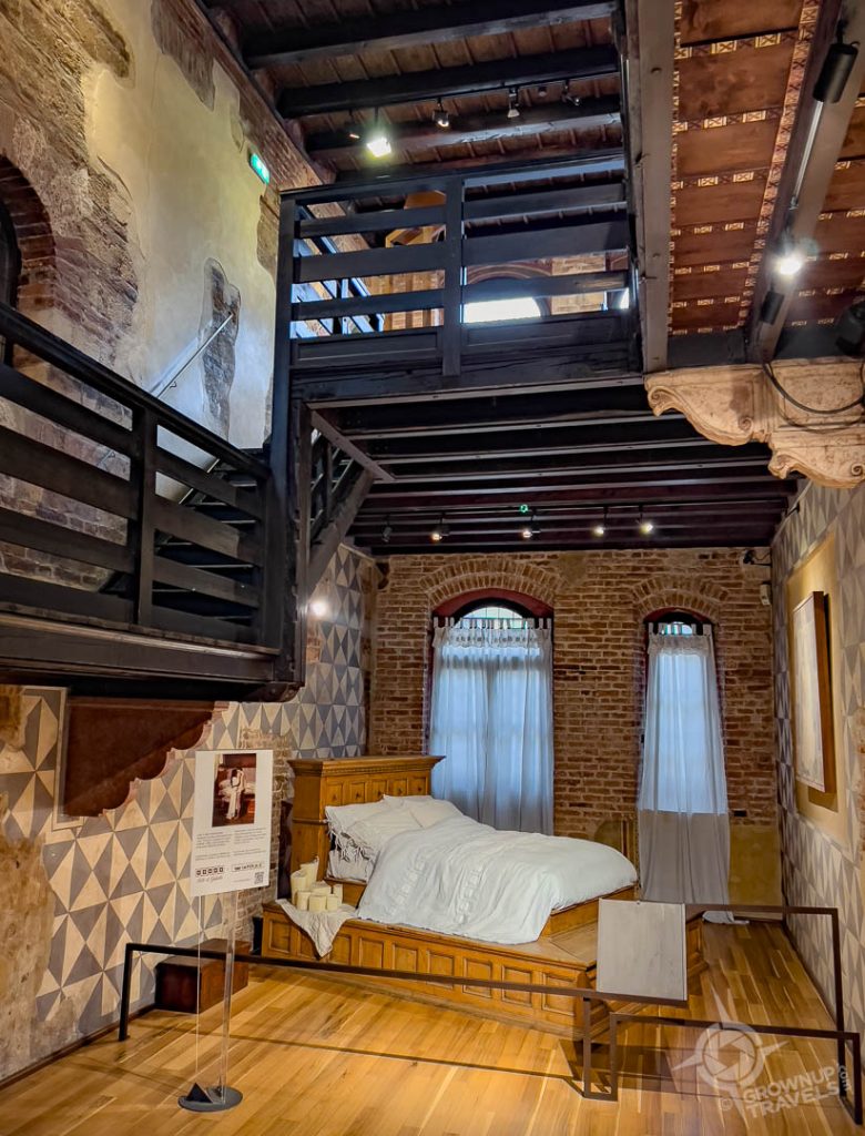 Juliet's Bedroom inside medieval Casa di Giulietta Verona