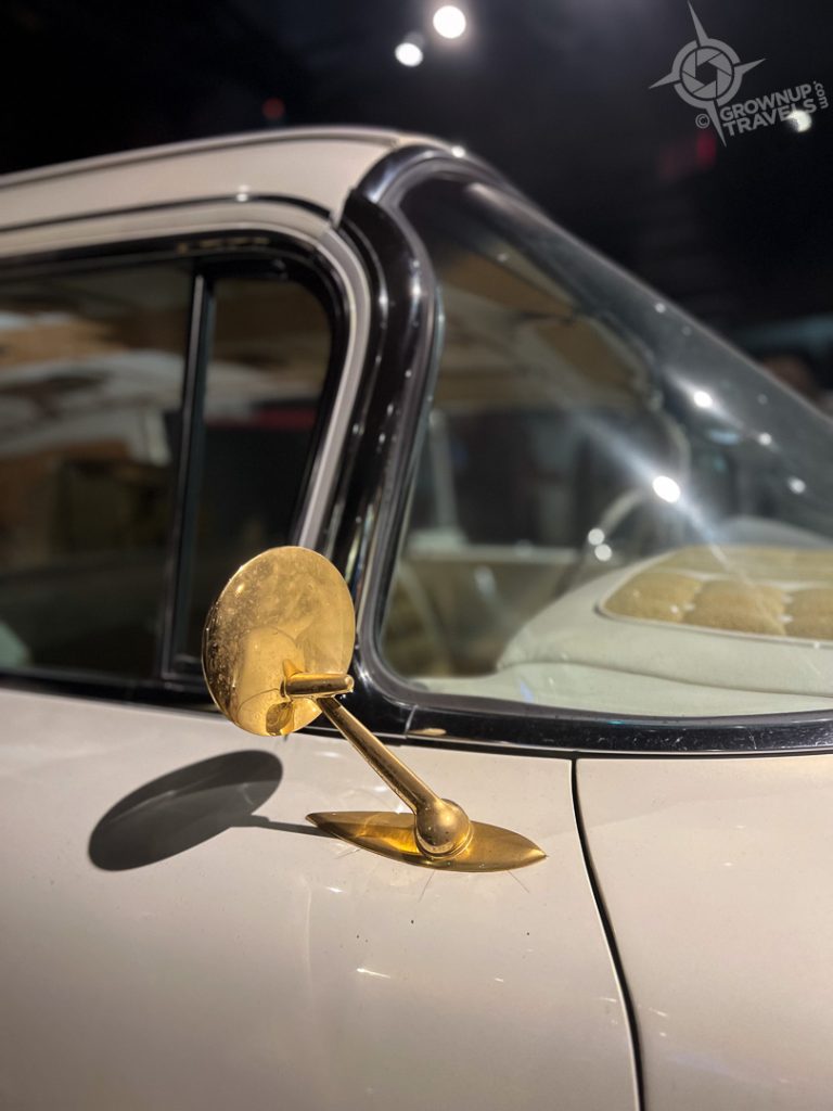 Elvis Gold Plated Cadillac side mirror