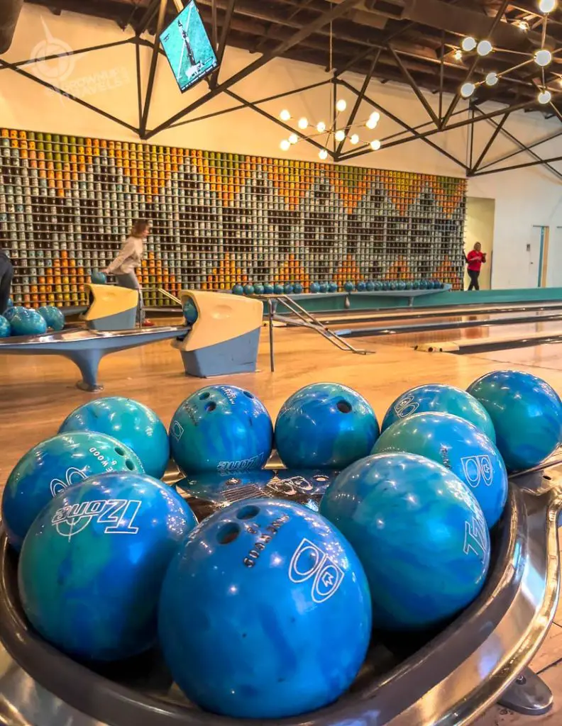 Pinewood Social Bowling balls
