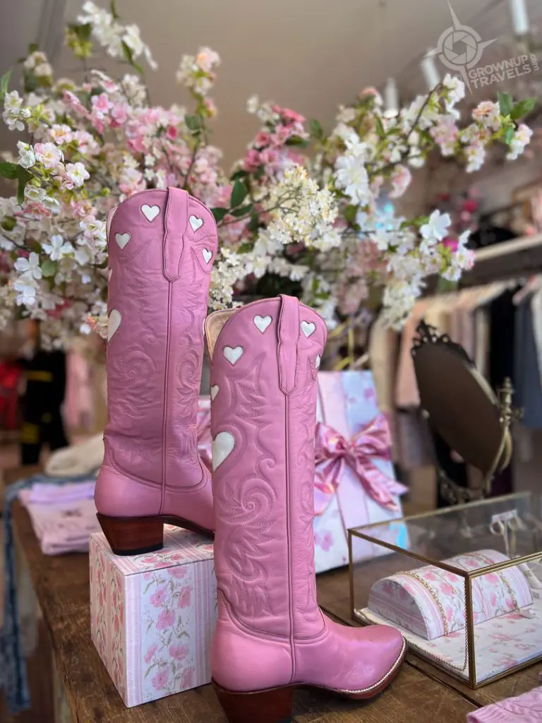 Shopping Pink Cowboy Boots 12 South Nashville