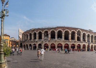 Arena of Verona theatre in Piazza Bra