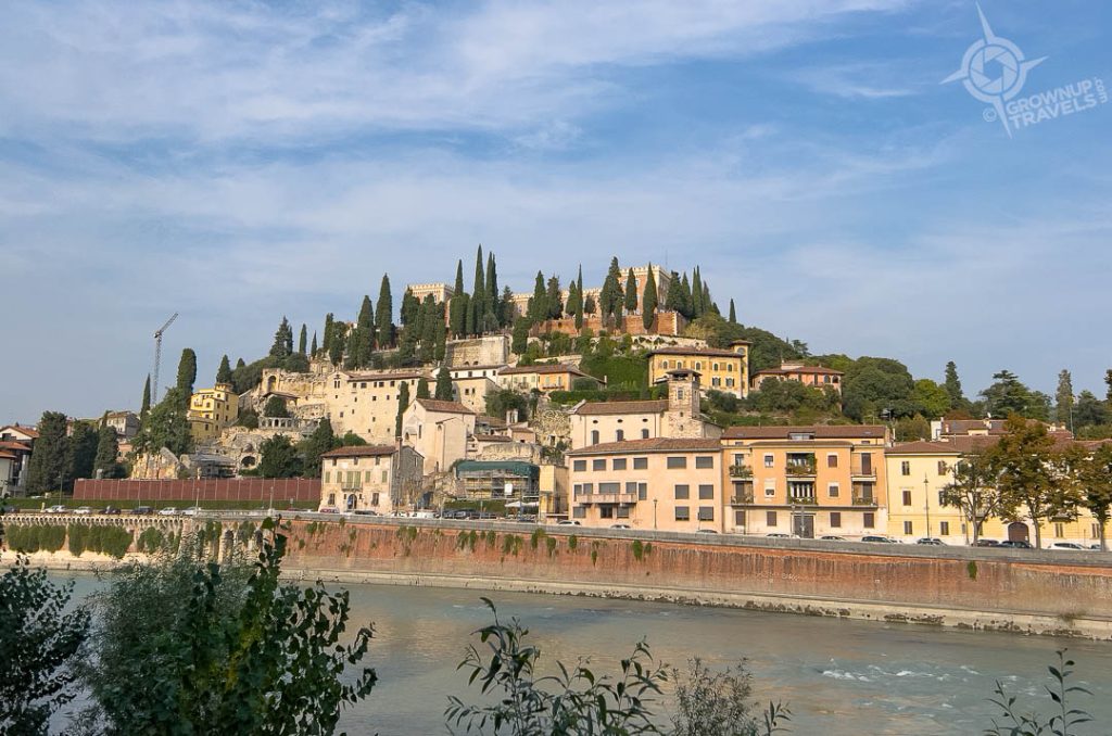 View across Adige river Verona