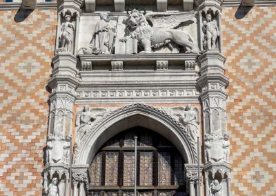 Doge palace Balcony Venice St. Marks Square