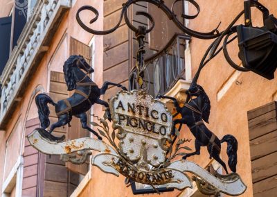 Restaurant sign Venice