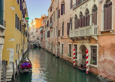 Venetian canal late afternoon