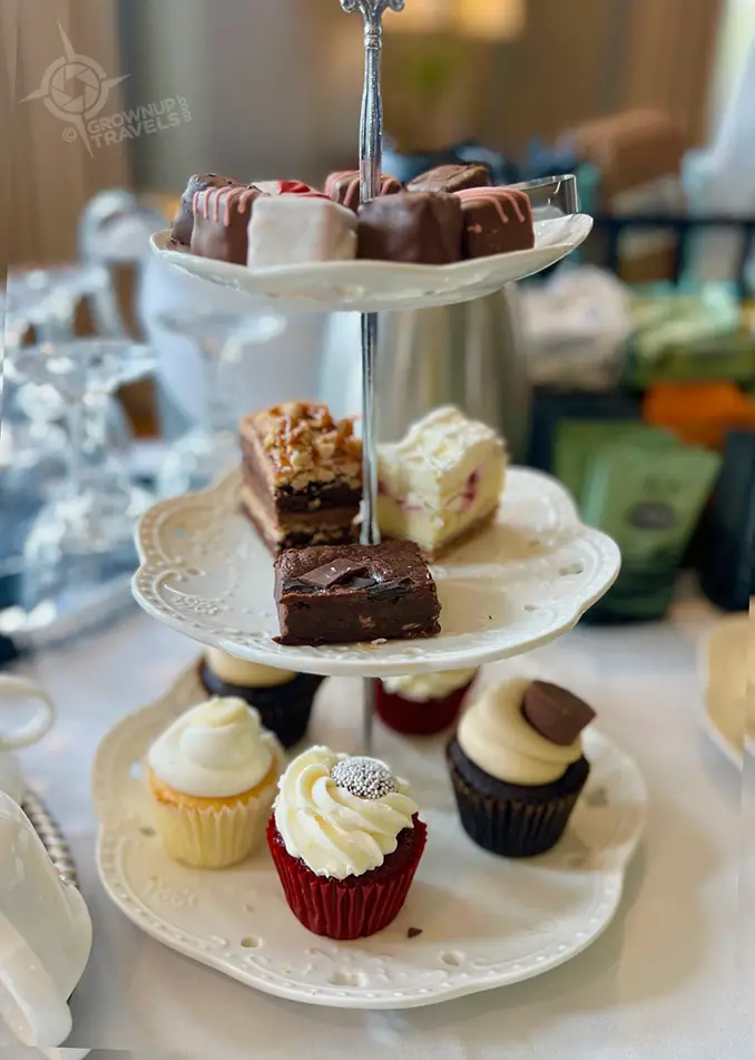 dessert social treats Inn at Foster Falls