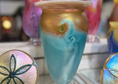 Harmony glass work vase