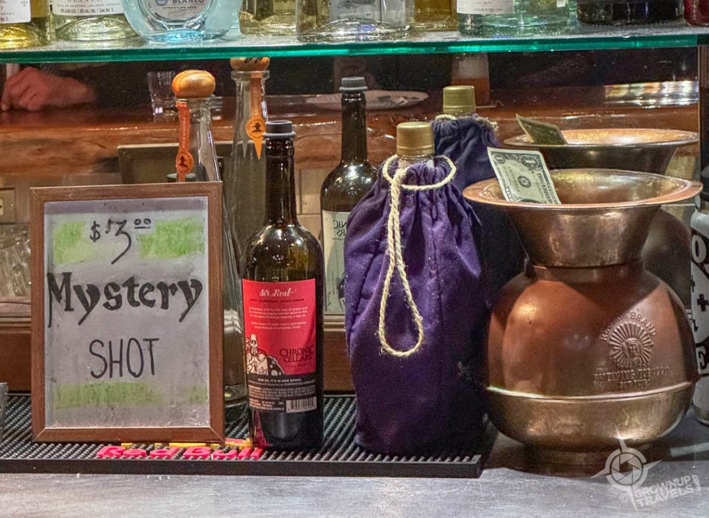 Mozzi's Saloon Mystery Shot Cambria