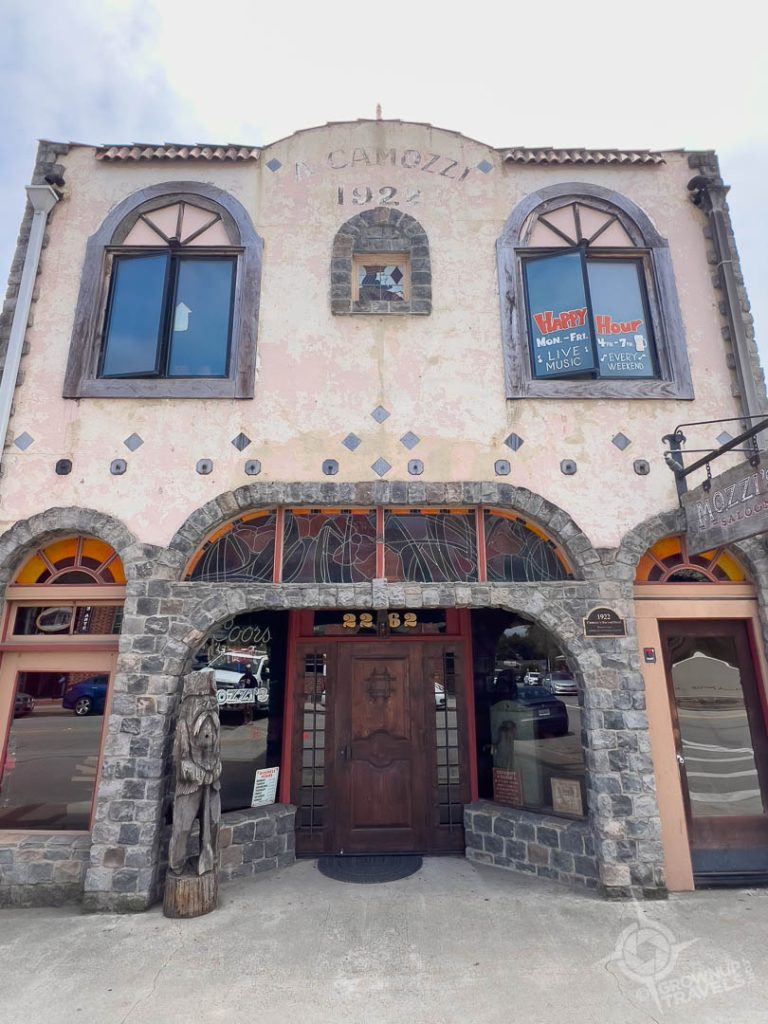 Mozzi's Saloon exterior CAMBRIA
