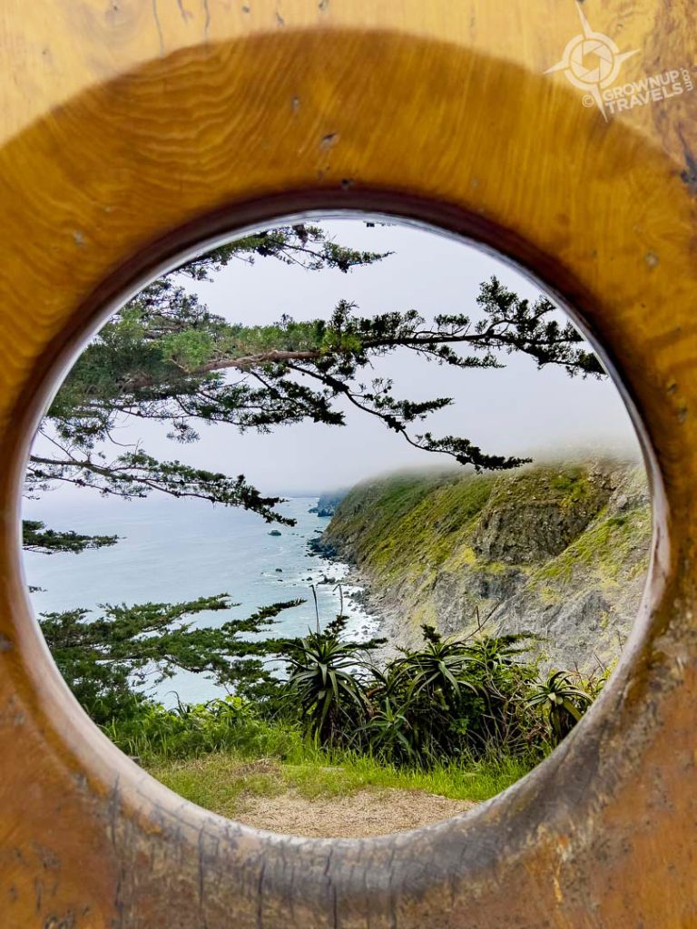 Portal to Big Sur at Ragged Point lookout