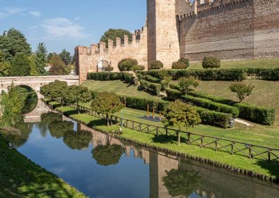 Cittadella moat and entrance tower