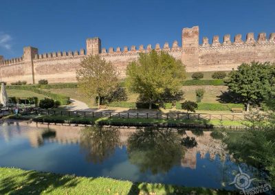 Cittadella's moat outside the walls horiz