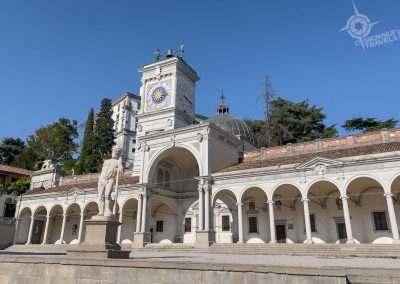 Loggia di San Giovanni with Clock Tower Udine horiz