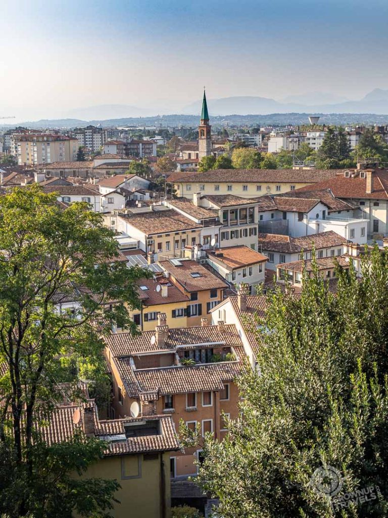 View of Udine from Castle hill
