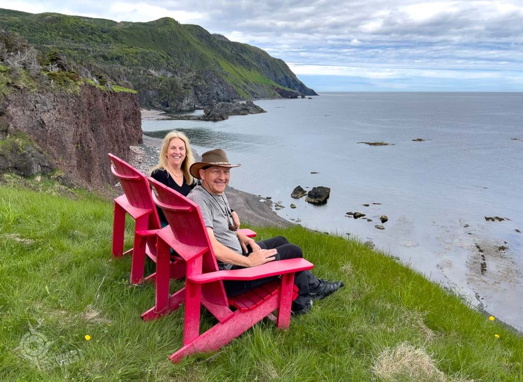Old Man Cove Parks Canada chairs