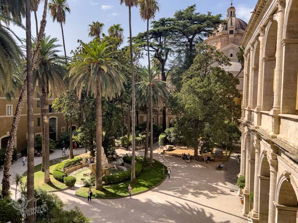 Palazzo Venezia Rome courtyard