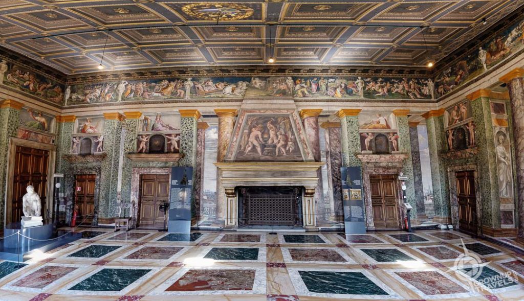 Villa Farnesina Hall of the FriezeInterior Rome