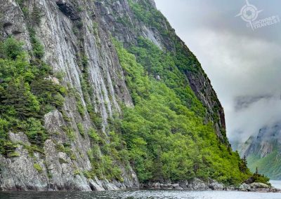 Western Brook Pond cliffs Gros Morne National Park
