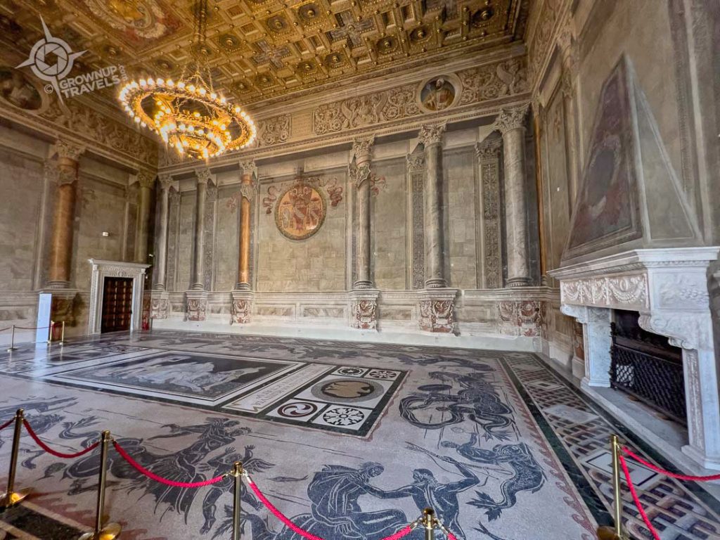 Sala di mappamondo Palazzo Venezia Rome