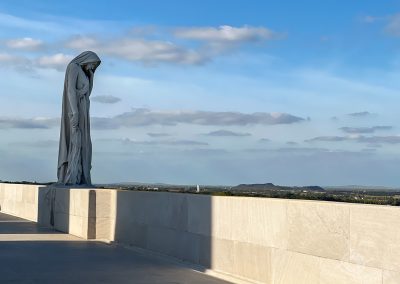Canada Bereft statue at Vimy ridge