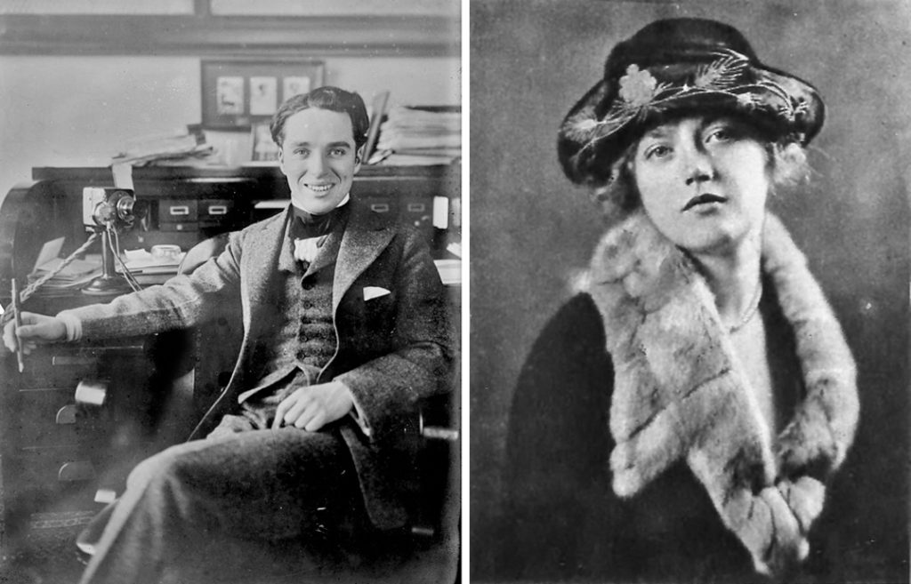 Charlie Chaplin and Marion Davies
