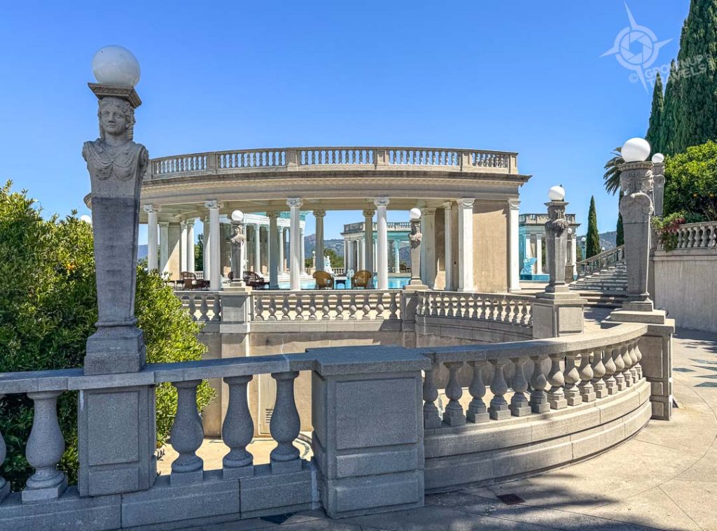 Hearst Castle Neptune Pool pavillion