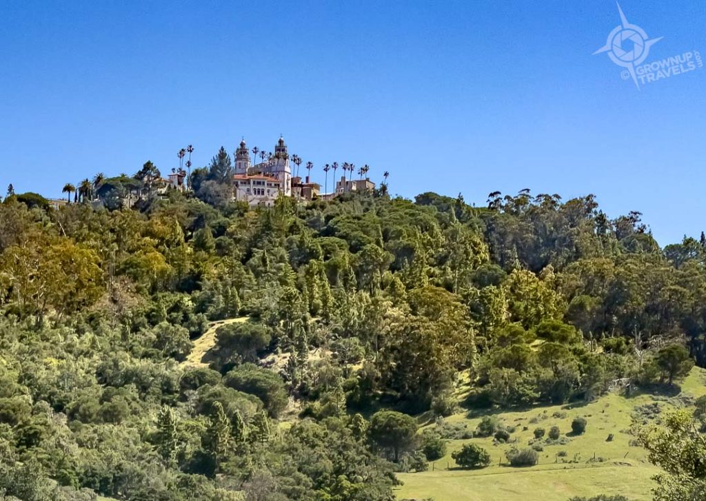 Hearst Castle on the hill