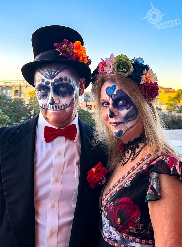 Jane and Henk Day of the Dead outfits