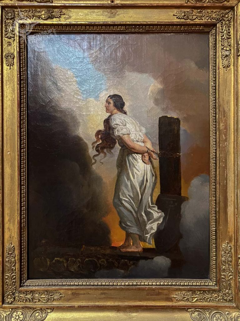Joan of Arc by Alexandre Evariste Fragonard
