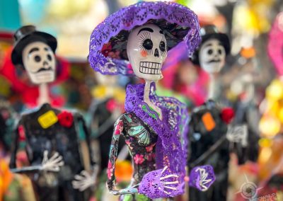 La Catrina sculpture in La Villita shop San Antonio