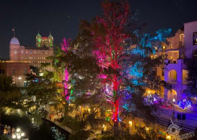 San Antonio Riverwalk night