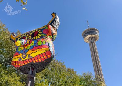 The tower at Hemisfair San Antonio