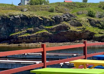 Trinity Newfoundland The Dock deck