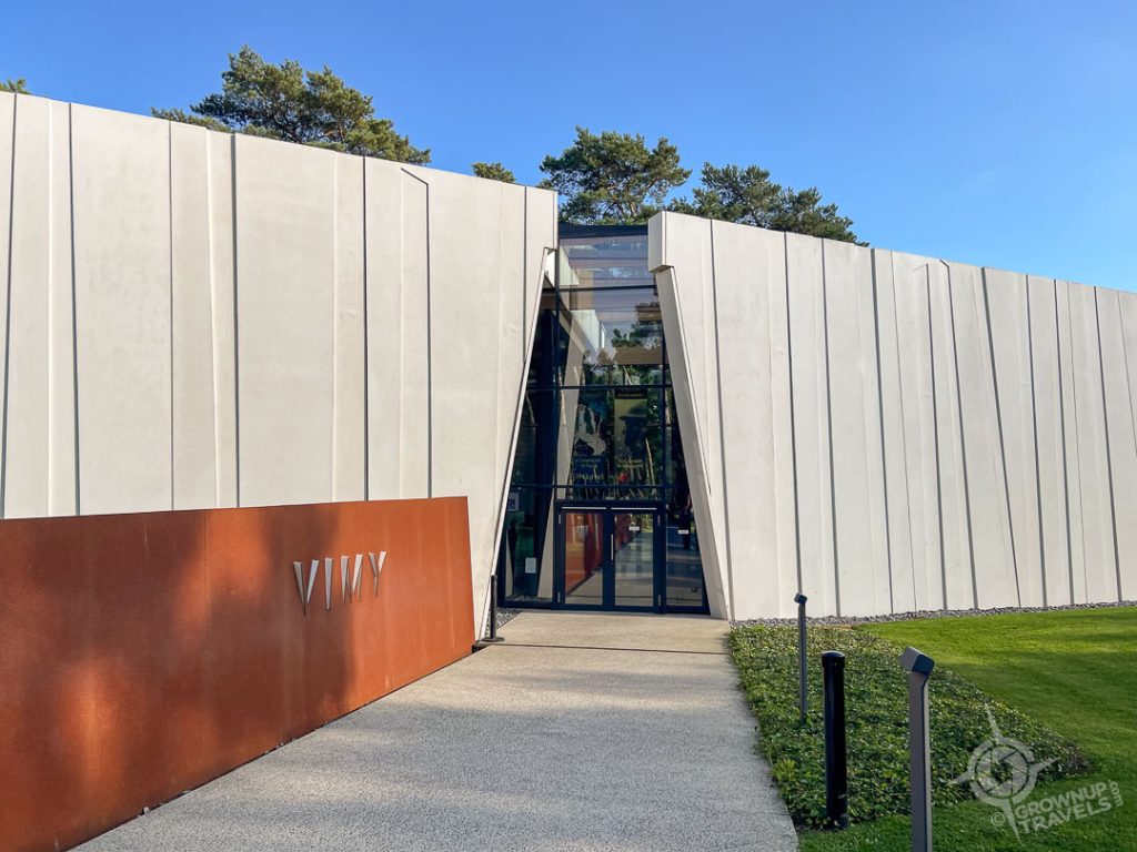 Vimy Ridge Visitor Centre entrance