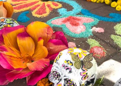 detail of ofrenda Muertos Fest 2024