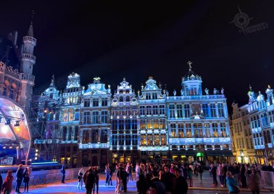 Grand Place at night Brussels