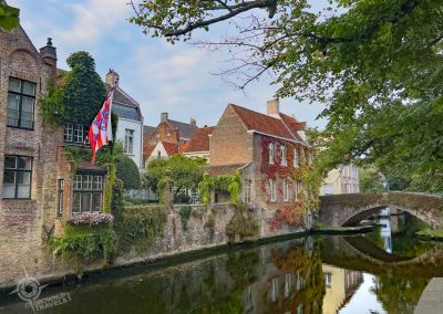 Groenerei Canal Bruges Belgium